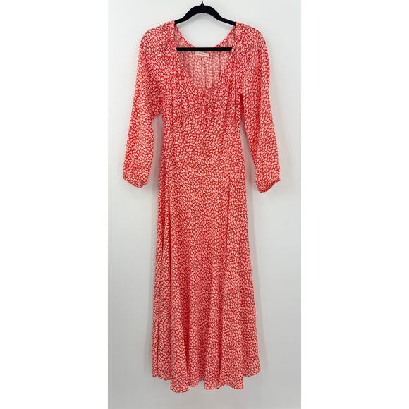 B51 DOEN Ortensia Midi Dress Dainty Floral XS Hillside Bloom Cottage Garden - Picture 5 of 12